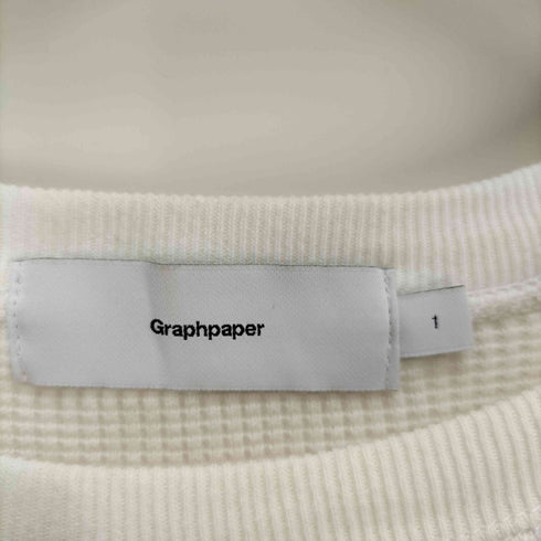 グラフペーパー Graphpaper Waffle L/S Tee ワッフル L/S Tシャツ メンズ JPN:1